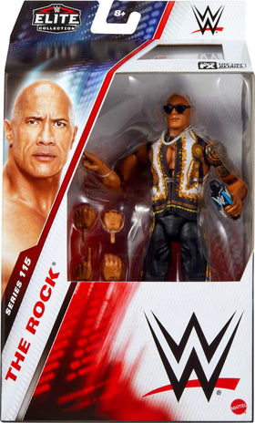 Mattel TrueFX detailing captures lifelike facial features on The Rock