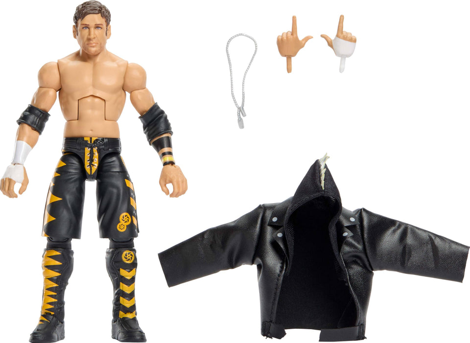 Mattel WWE Elite Chris Sabin figure front view for dynamic display and posing