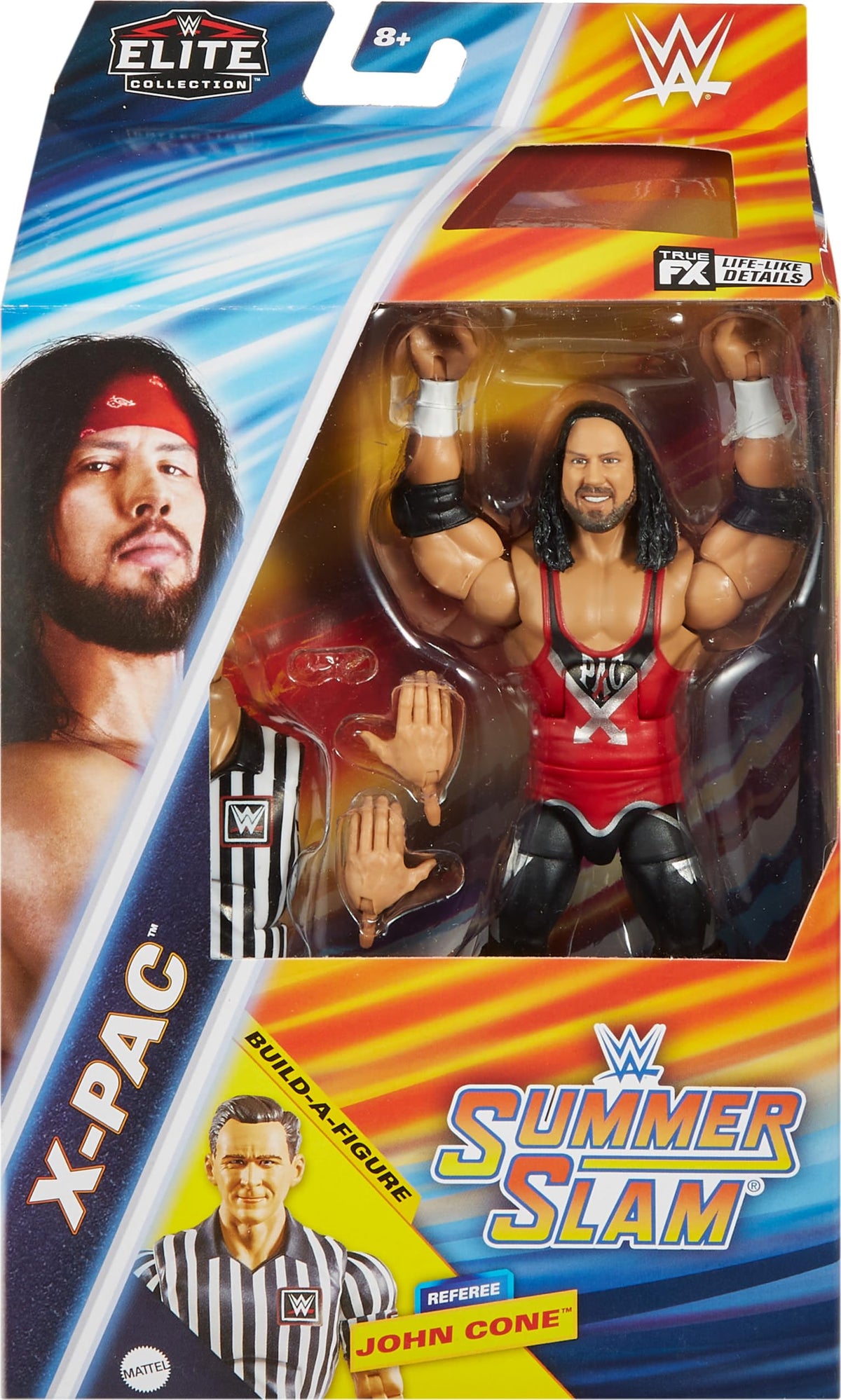 Mattel WWE Elite X-Pac SummerSlam figure side pose