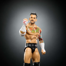 CM Punk ring gear included for recreating entrances and poses