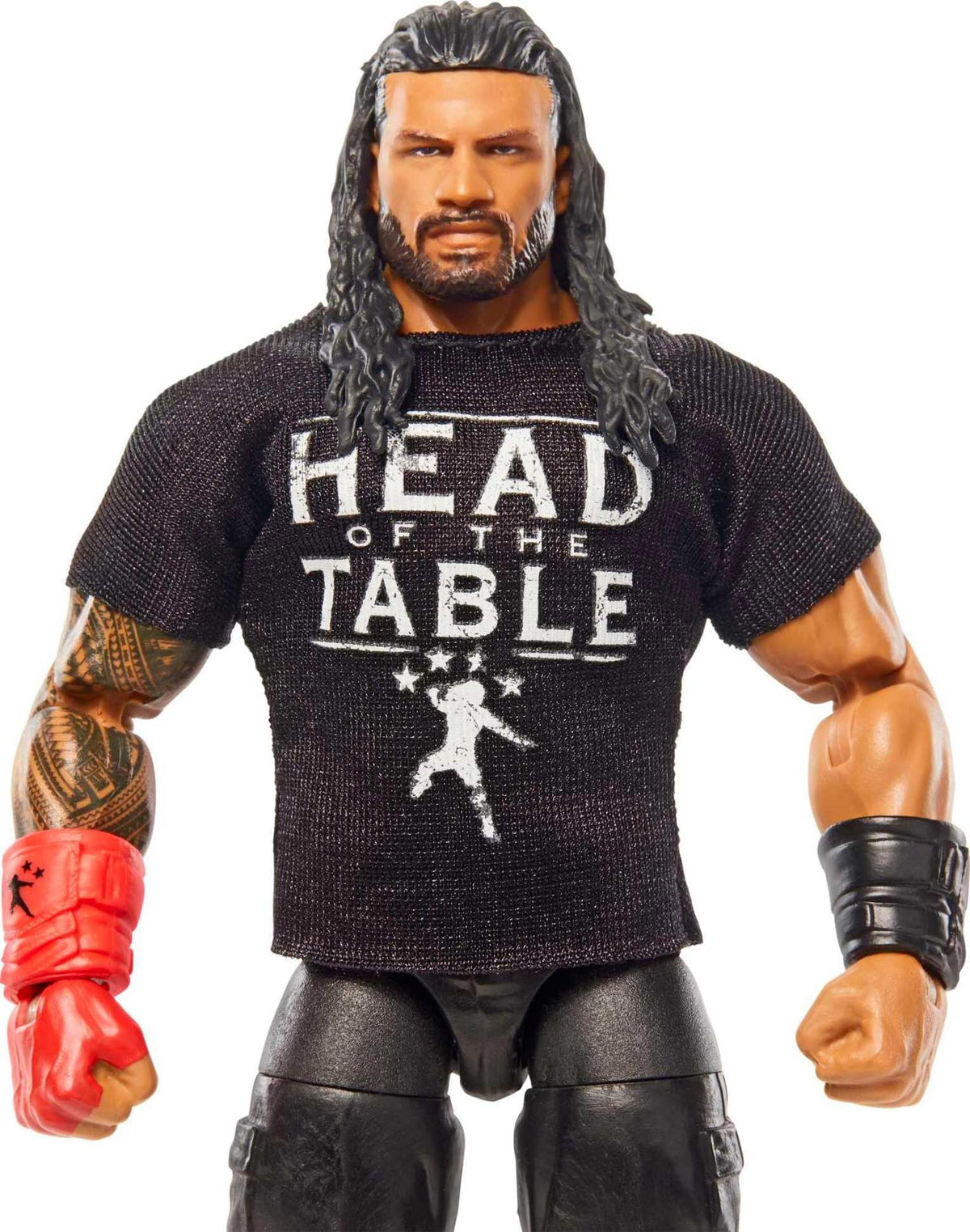 Interchangeable hands for varied poses and entrances.