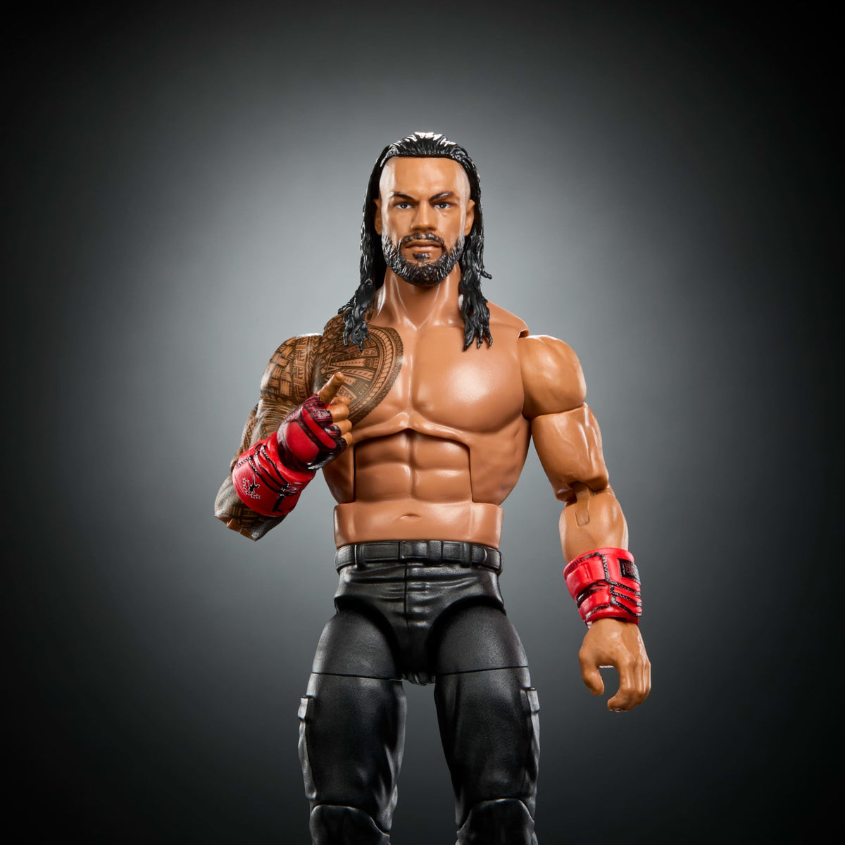 Mattel WWE Elite Top Picks Roman Reigns 6-inch scale figure for collection.