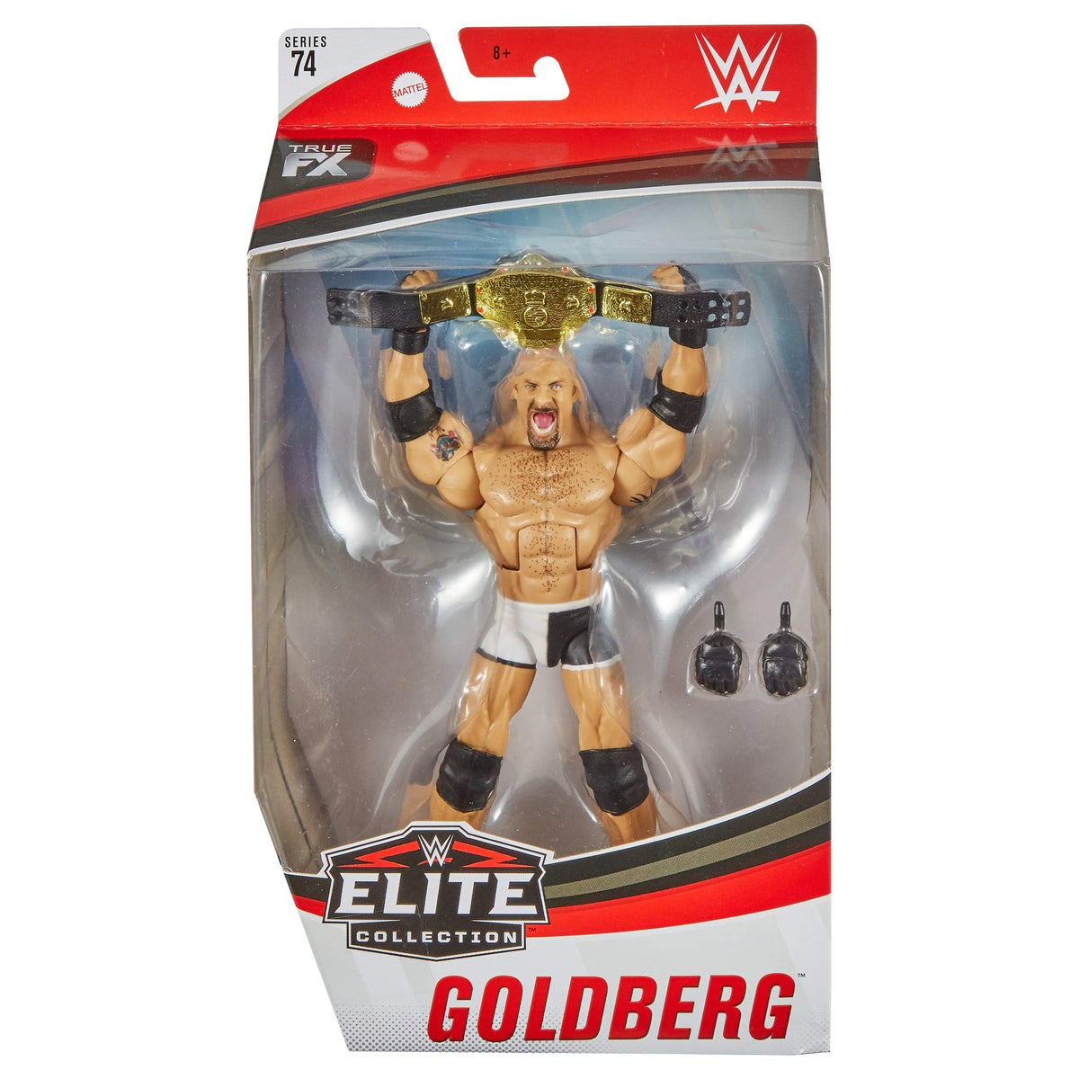 Mattel WWE Goldberg Elite 74 accessories add immersive play value and display appeal