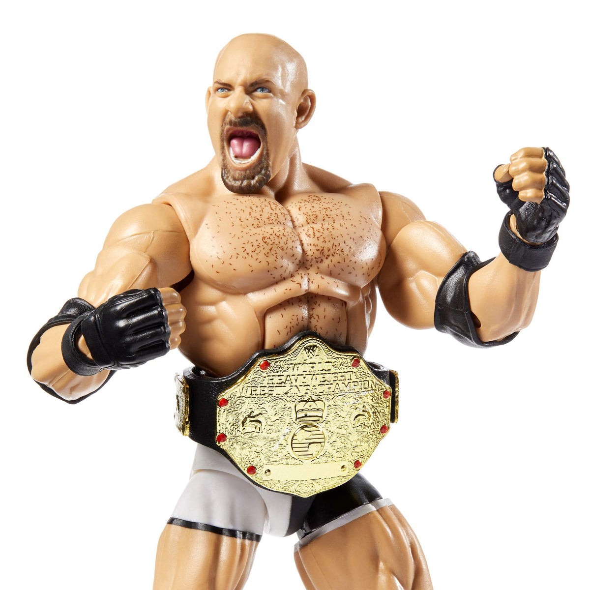 Mattel WWE Goldberg Elite 74 articulation highlights versatile posing for action play