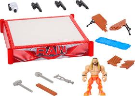 Mattel WWE Knuckle Crunchers Flex Mat Technology enhances high-energy play experiences.