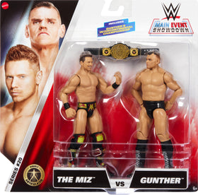 Mattel WWE Main Event 2-pack The Miz front view for dramatic poses.