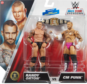 Mattel WWE CM Punk figure posed for dynamic action and posing options
