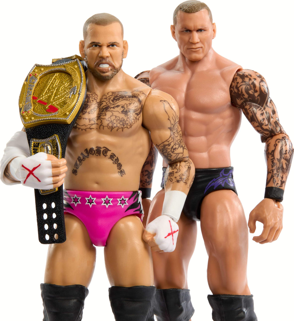 Mattel WWE Randy Orton figure posed for action moves and display
