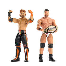 Mattel WWE Main Event Showdown accessory with championship title for iconic prop use