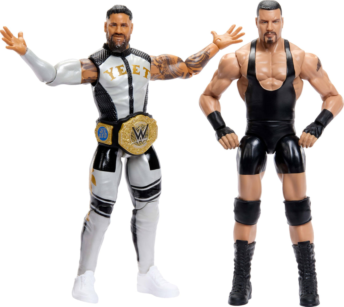 Mattel WWE Main Event Showdown championship accessory enhances display and storytelling