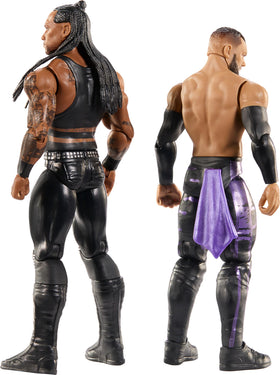 Mattel WWE Main Event TrueFX facial detail for lifelike expressions.
