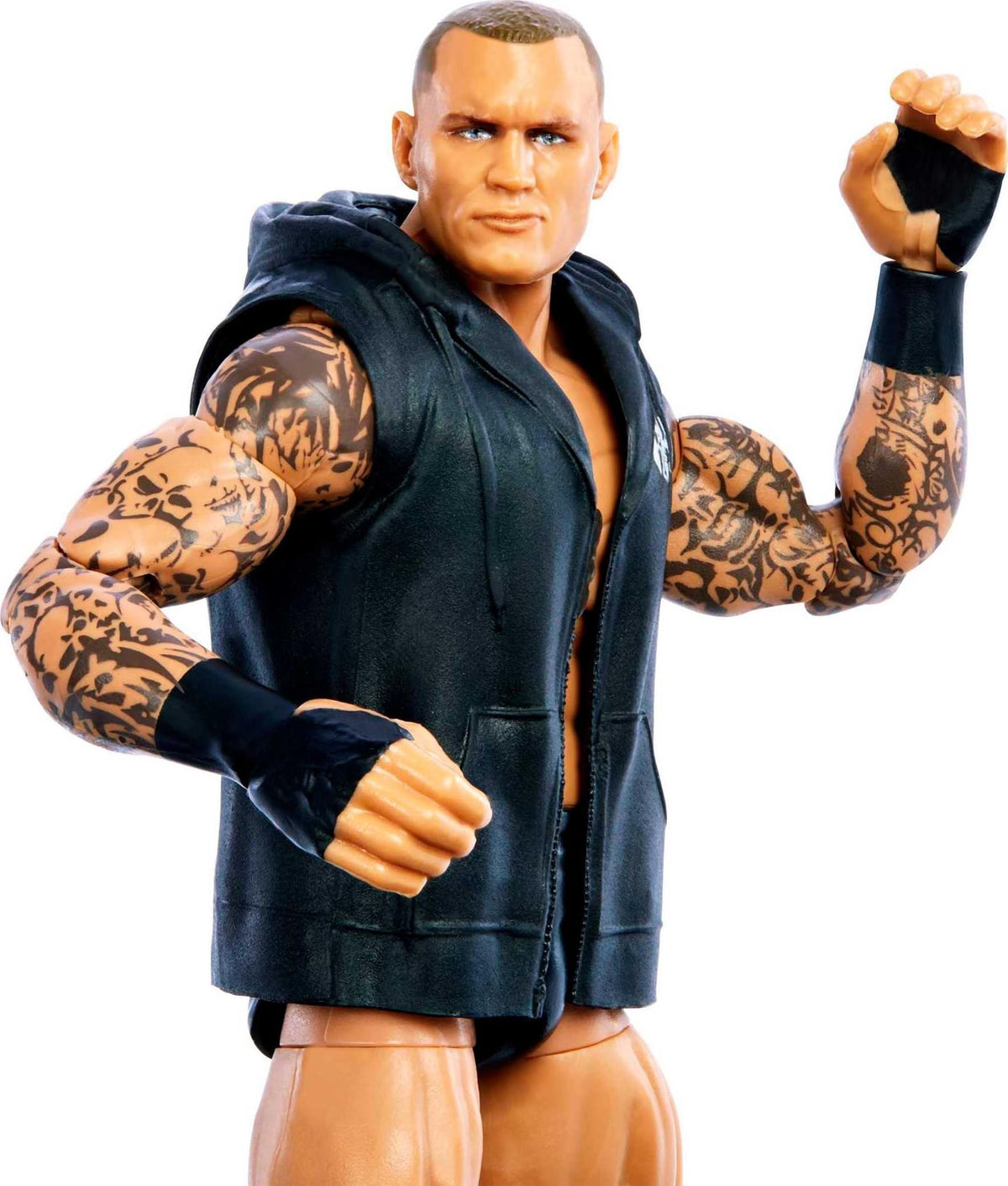 Mattel WWE Randy Orton Top Picks figure, interchangeable hands, easy pose variety.