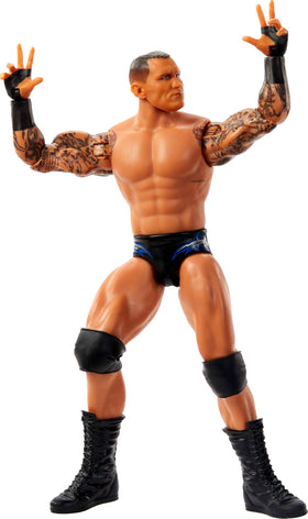 Mattel Orton action figure with authentic ring gear for reenacting matches