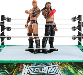 Mattel WWE The Rock action figure 6 inch ready for dynamic signature moves