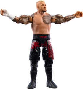 Mattel WWE Solo Sikoa figure in authentic ring gear for recreation