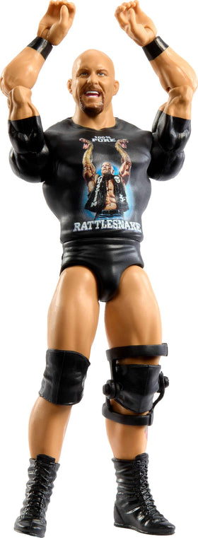 Mattel WWE Stone Cold Steve Austin figure with authentic ring gear details