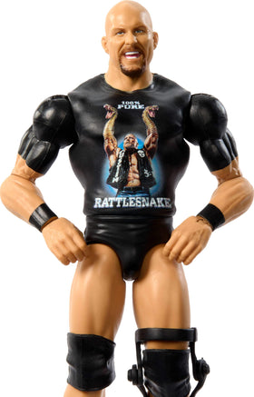 Mattel WWE Stone Cold Steve Austin TrueFX facial detailing for realism