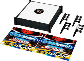 Mattel WWE Superstar Ring center stage for dramatic matches and action.
