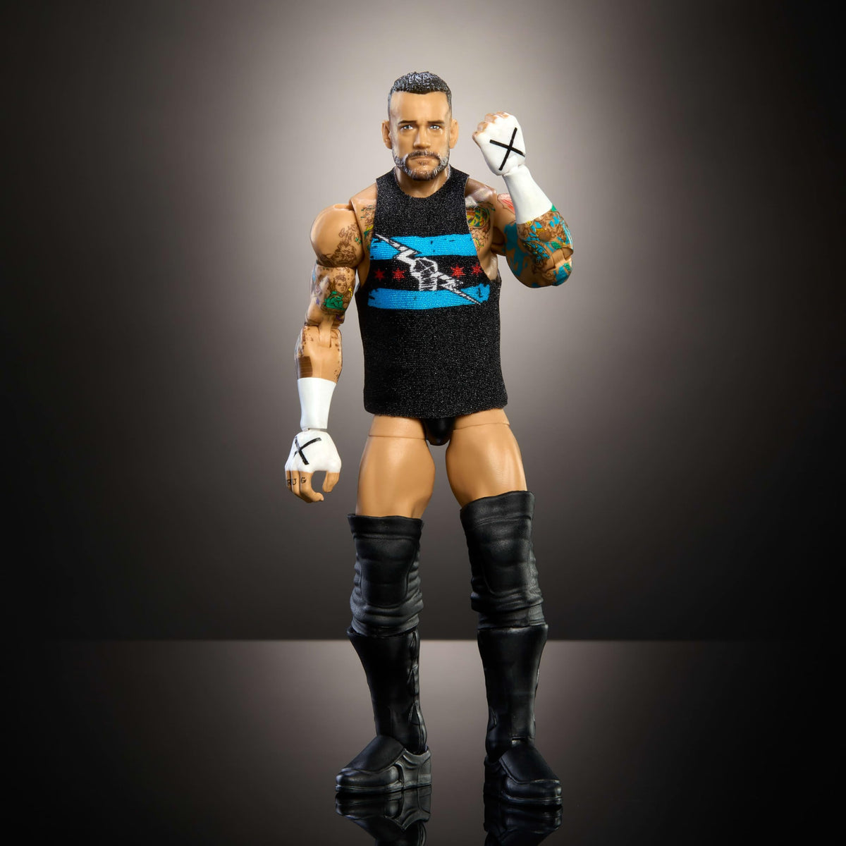 Mattel WWE Top Picks CM Punk ring gear recreates authentic ring appearance