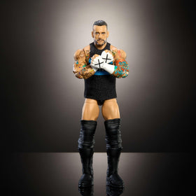 Mattel WWE Top Picks CM Punk TrueFX detailing adds lifelike expression