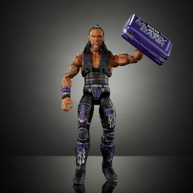 Mattel WWE Ultimate Edition Damian Priest action figure with multiple articulation points for dynamic posing.