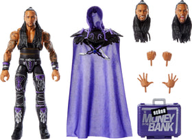 Mattel WWE Ultimate Edition Damian Priest figure front view, ideal for dynamic display.