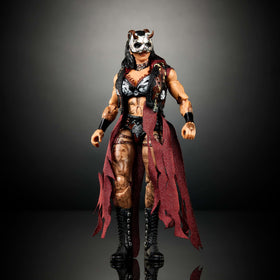 Mattel WWE Ultimate Edition Rhea Ripley includes authentic ring gear and accessories for realism.