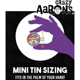 Matty's Toy Stop Crazy Aaron’s resealable tin for easy storage and portability