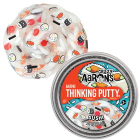 Matty's Toy Stop Crazy Aaron’s sushi tin with textures for tactile exploration