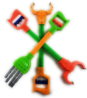 Matty's Toy Stop Galaxy Grabber with 20-inch reach to grab distant toys.