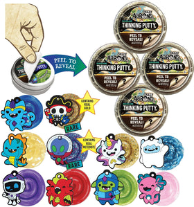 Matty's Toy Stop Lost Treasure Guardians mini tin with putty and charm for imaginative play
