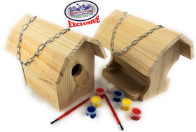 Paint kit for Matty's Toy Stop colors and brush for playful crafting sessions.
