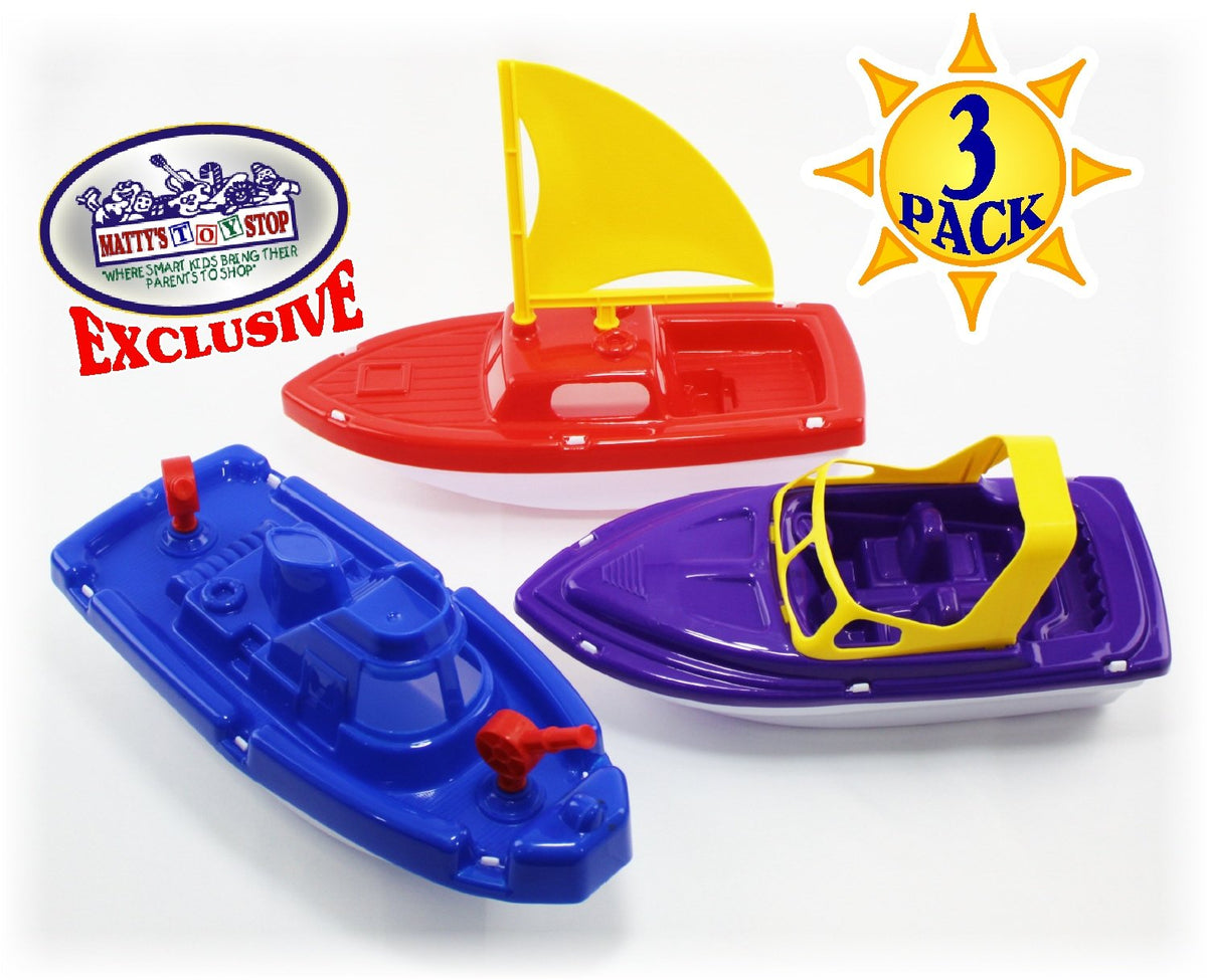 Matty's Toy Stop speedboat purple for quick pool play and easy assembly