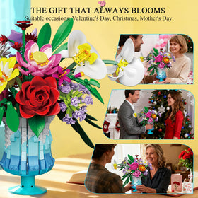Mavo brix adjustable blooms allow personalized bouquet arrangements and endless DIY creativity.
