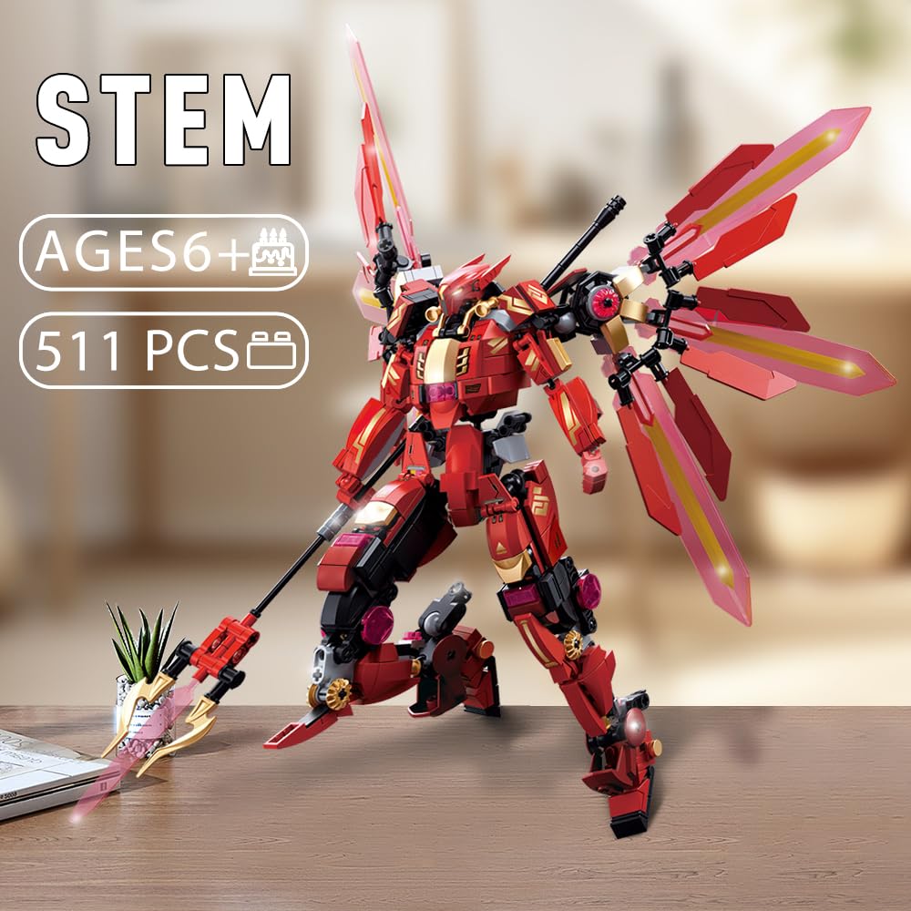 Mavo brix Mech articulated joints allow versatile posing and realism.