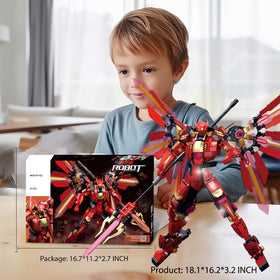 Mavo brix Mech detailed assembly steps support confident building and learning.