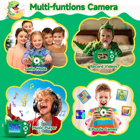 MAVOKIS camera with 16x zoom enables kids to explore details safely.