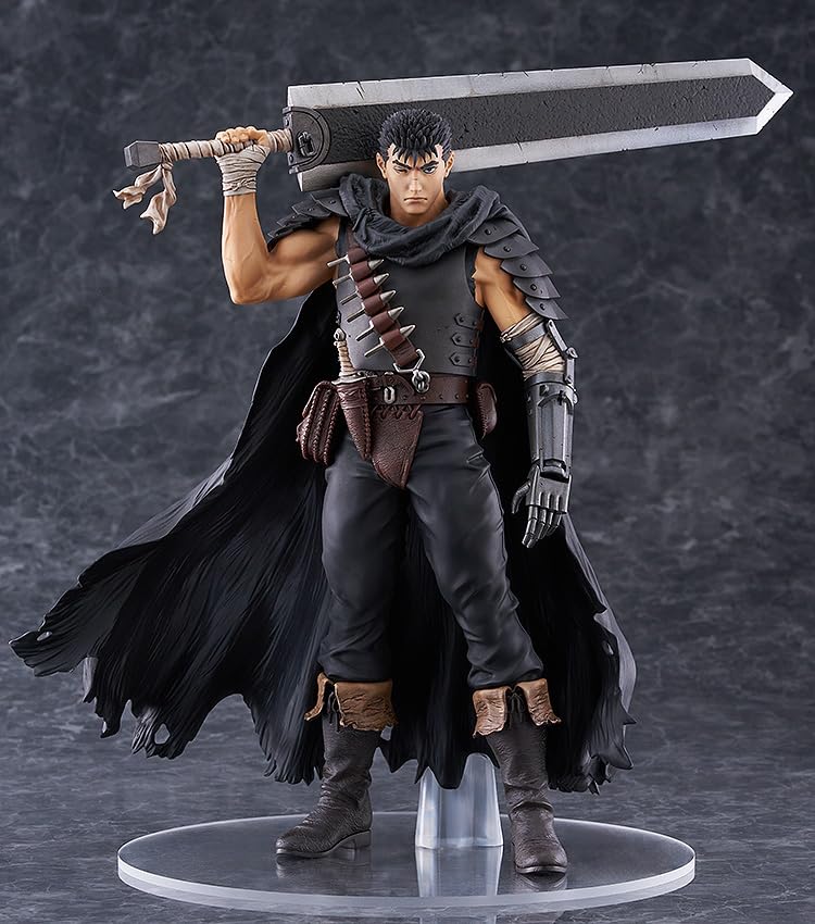 Max Factory Berserk Guts figure with stand demonstrates easy setup