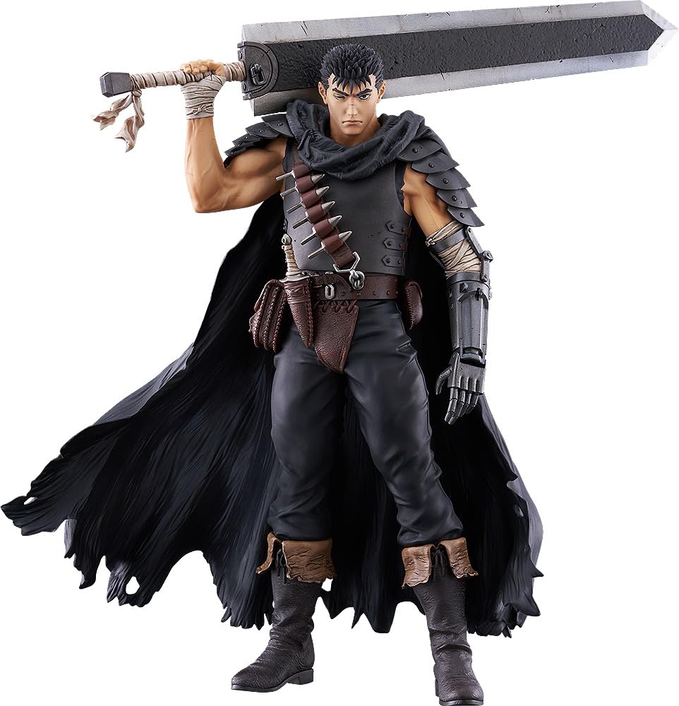 Max Factory Berserk Guts figure top view shows detailed sculpt and dramatic presence