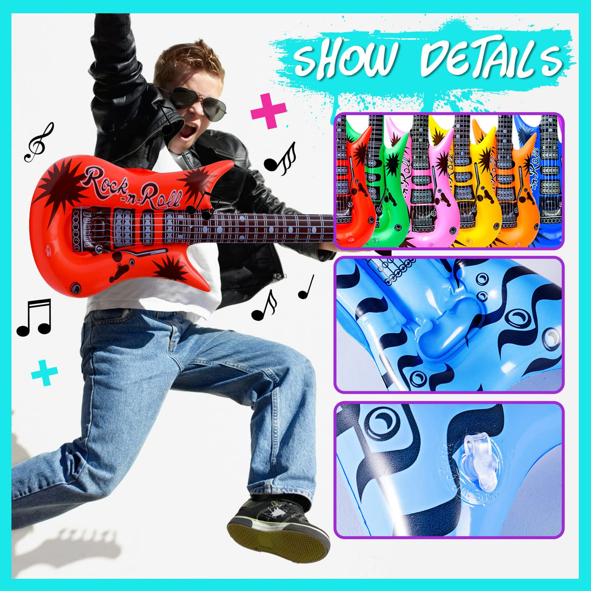 Max Fun inflatable microphone creates height and excitement for karaoke nights