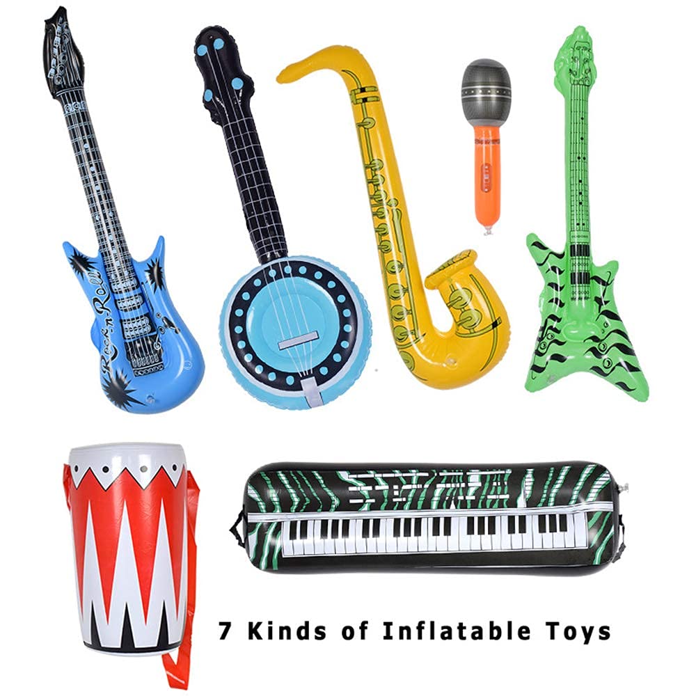 Max Fun inflatable saxophone adds a playful prop for music-themed celebrations