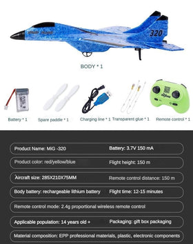 MAXBECK hybrid quadcopter-glider design blends stability and dynamic motion.