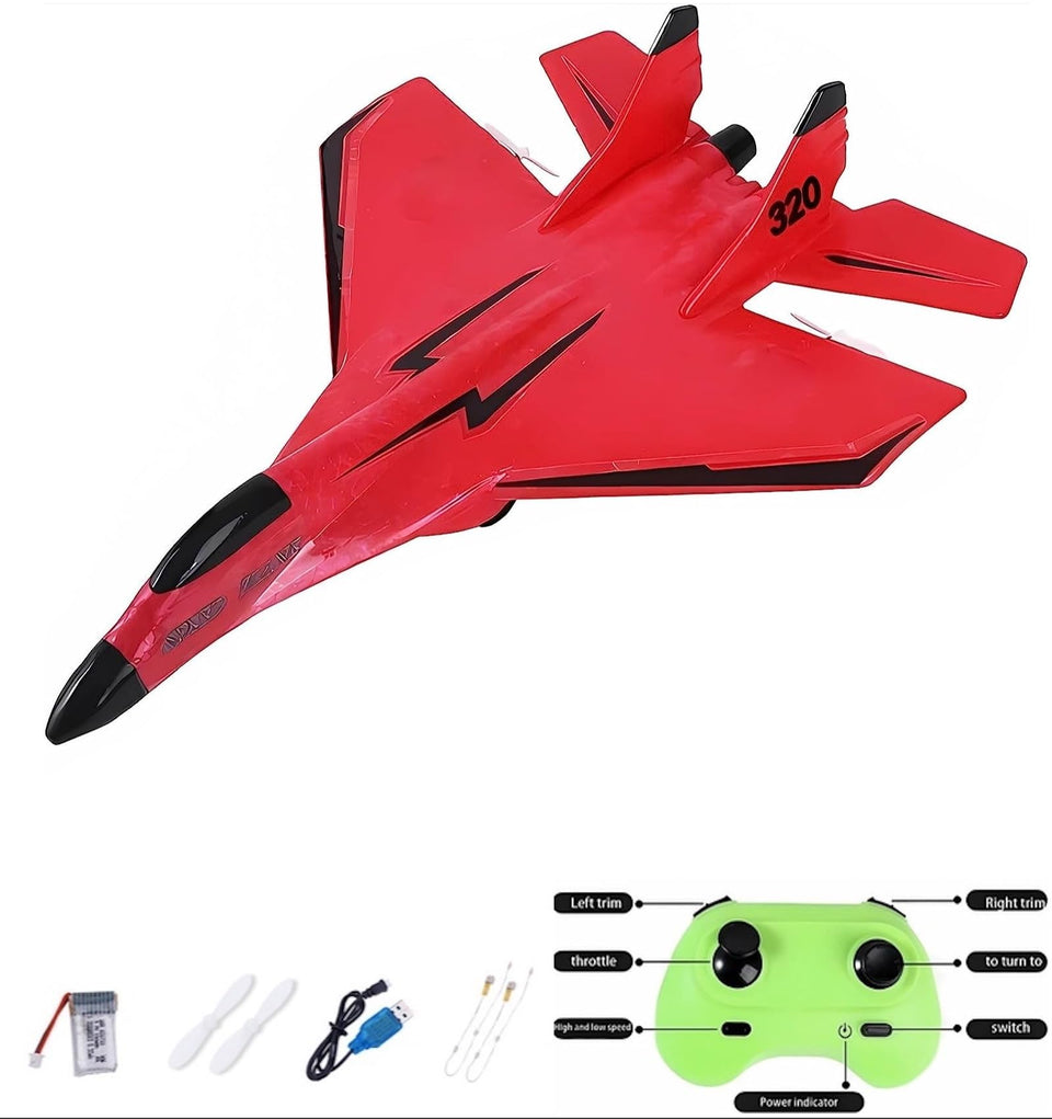MAXBECK Su-35 RC plane with lights for night flights