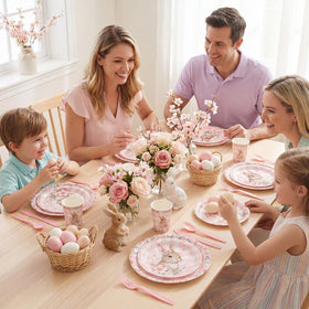 Maxdot bunny disposable cutlery 24-pack for easy serving