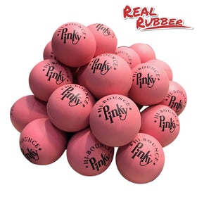 MAXFLO Pinky ball ready for outdoor wall ball or stoop ball games.