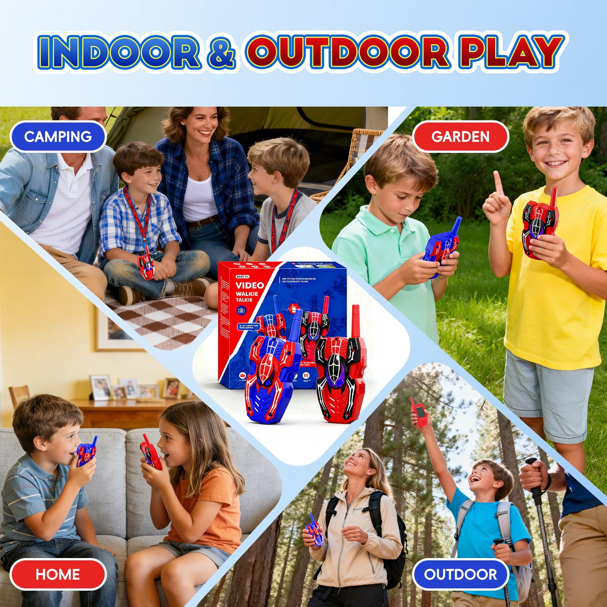 Max Fun kid-friendly controls help children operate independently and safely.