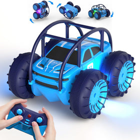 MaxTronic Amphibious RC Car waterproof in action on water and land