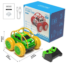 MaxTronic Waterproof stunt car handles splash play at water edges.