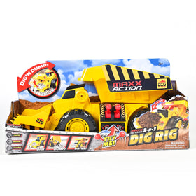 Maxx Action Dig Rig batteries included for immediate fun
