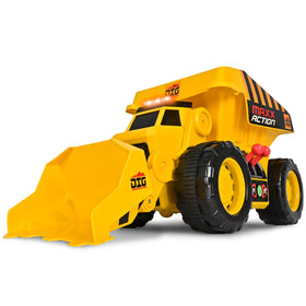 Maxx Action Dig Rig front loader with joystick for realistic pretend play